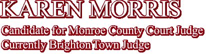 Karen Morris - Brighton Town Judge
